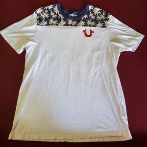 True Religion (White & Blue) T-shirt